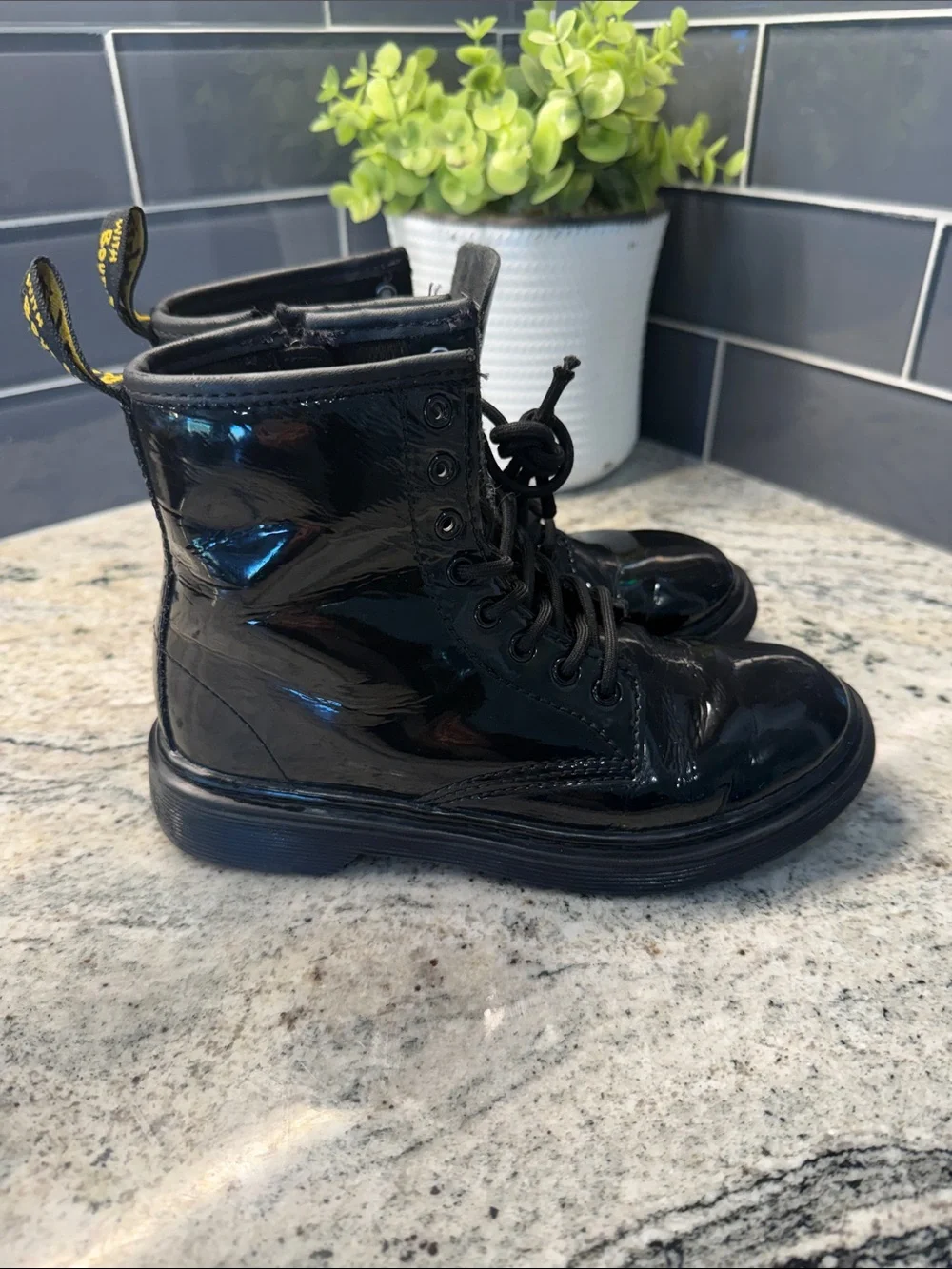 Doctor Martens Patent Leather Boots